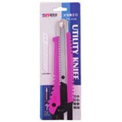 6-1/4 Inch Utility Knife With Stainless Steel Snap Blade And Yellow Plastic Handle : ( Pack of 4 Pcs ) (Pack of: 4) - PK9003-YTD-Z04 - ToolUSA