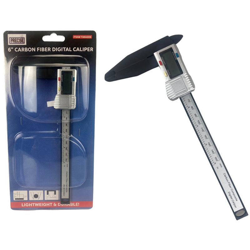 6" Digital Vernier Caliper - 0B-PS2C-4PRJ - ToolUSA