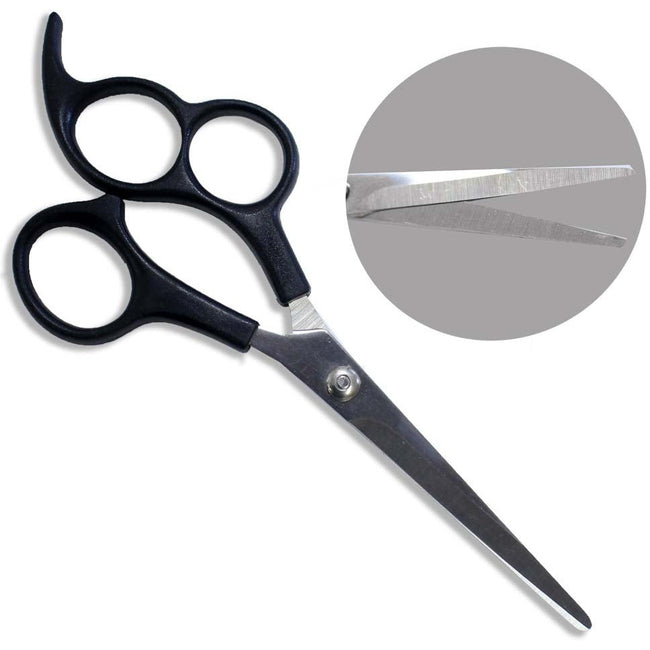 6-Inch 3-Finger Barber's Hair Scissors (Pack of: 2) - SC-63650-Z02 - ToolUSA