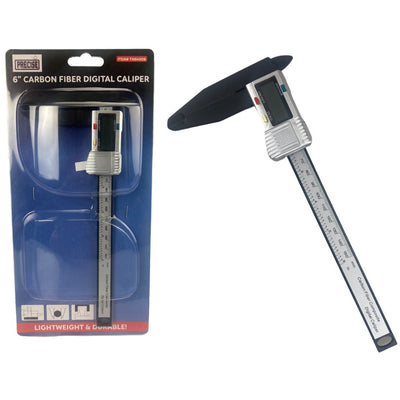 6 Inch Carbon Fiber Digital Caliper - ToolUSA
