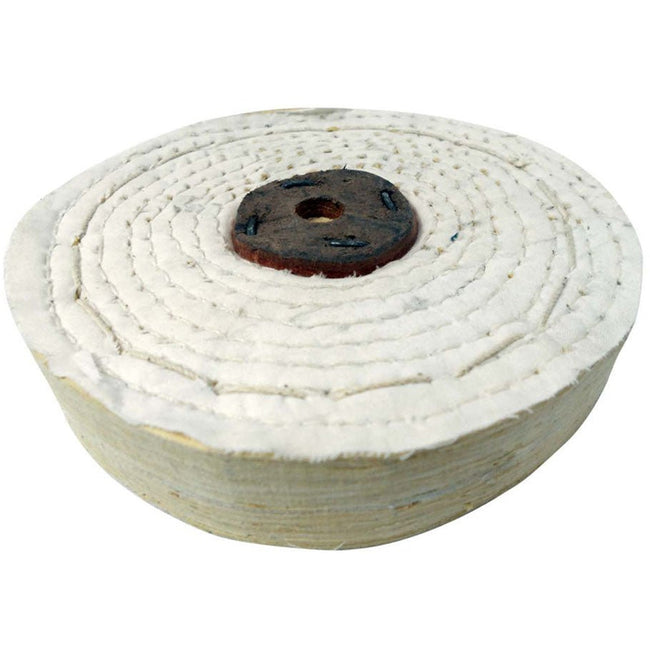 6 Inch Leather Buff Wheel - TJ-34160 - ToolUSA