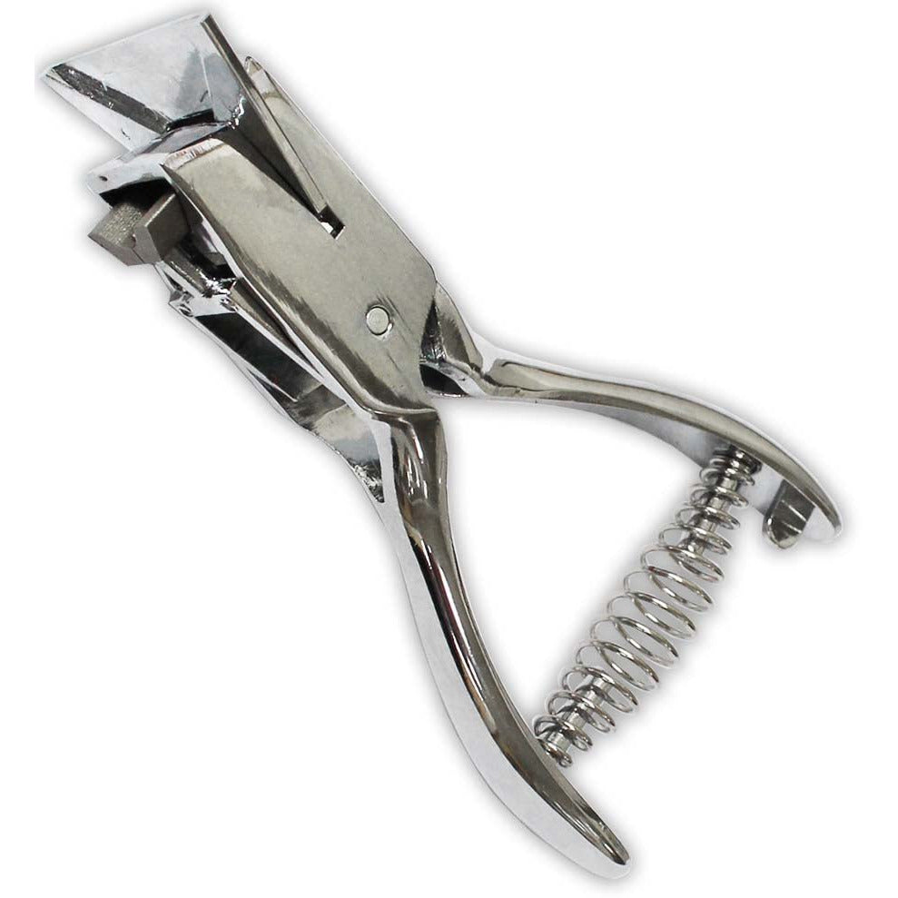 6 Inch Zinc Plated Chrome Rounding Punch For Cardboard Or Plastic Card ...