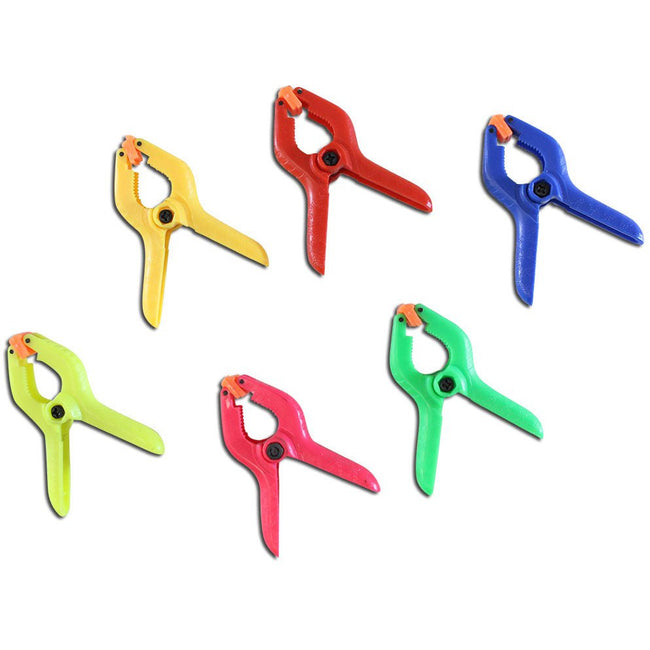 6 Pc. 1" Clamp Assortment (Pack of: 2) - TZ03-44016-Z02 - ToolUSA