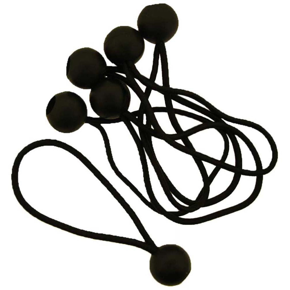 6 Pc. Bungee Ball Cords - 5" Size - TA8500-YH - ToolUSA