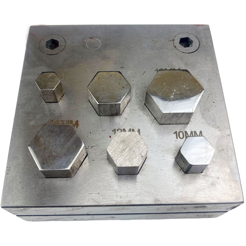 6 Pc. Hexagonal Disc Cutter - TJ-30843 - ToolUSA