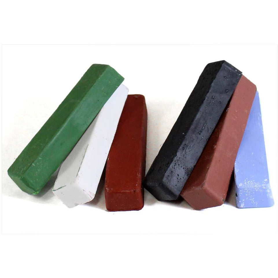 6 Piece 4 Ounce Polishing Compounds Set, 6 Colors - TJ-18332 – ToolUSA