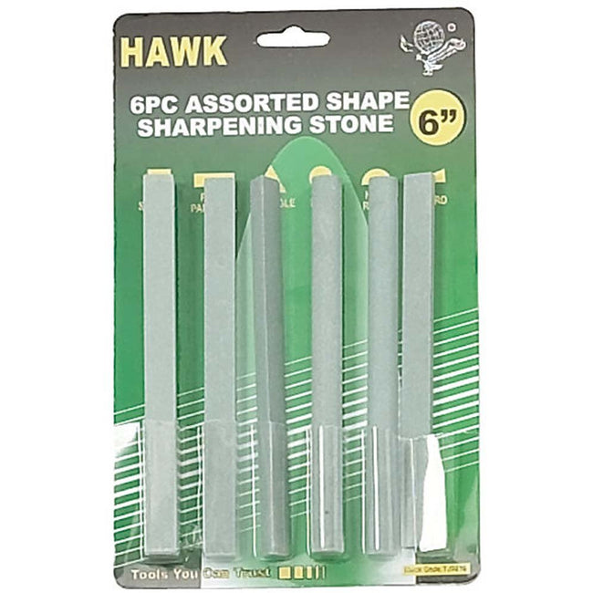 6 Piece 6 Inch Sharpening Stones - TJ-99217 - ToolUSA