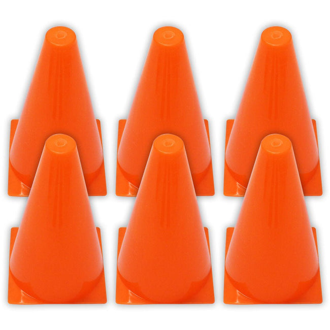 6 Piece 7" Slalom Cones - SF-91221 - ToolUSA