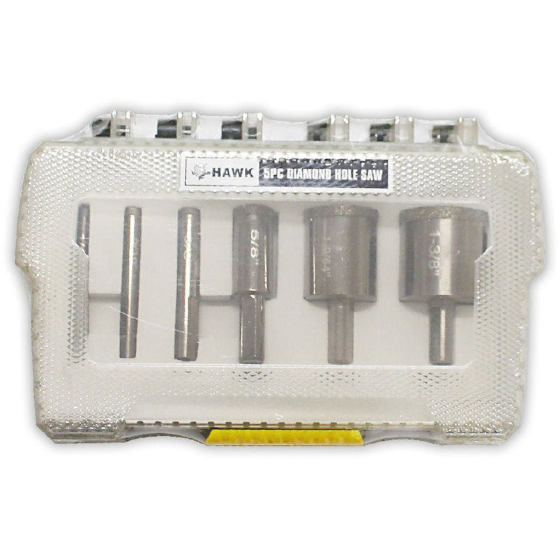 6 Piece Diamond Hole Saws Set - TJ-90685 - ToolUSA