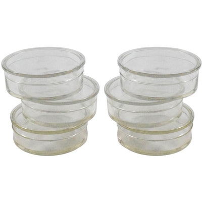 6 Piece Plastic Gem Jars (Pack of: 2) - TJ05-01324-Z02 - ToolUSA