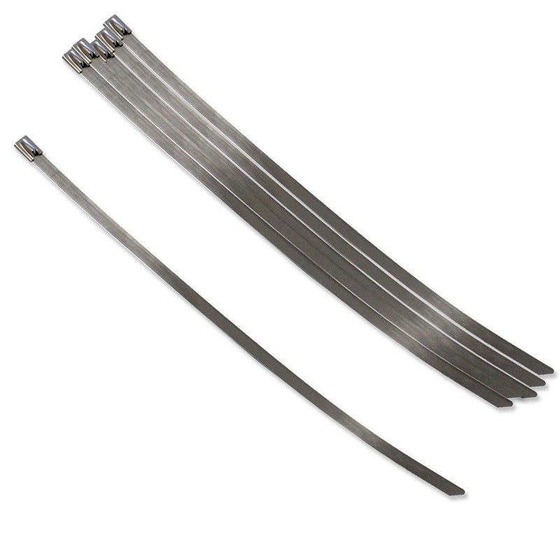6 Piece Steel Wire Cable Zip Ties - ToolUSA