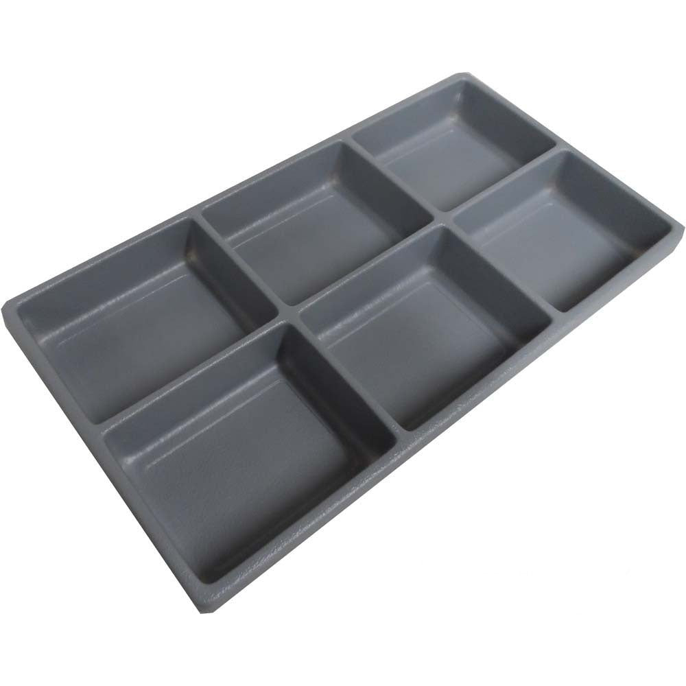 6 Sectional Plastic Tray Insert - ToolUSA