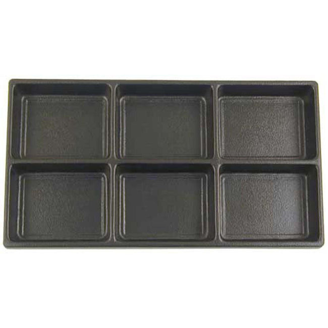 6 Sectional Plastic Tray Insert - ToolUSA