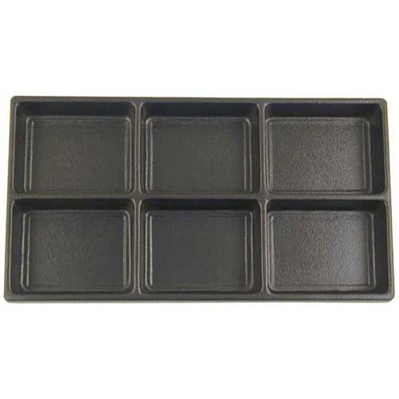 6 Sectional Plastic Tray Insert - ToolUSA