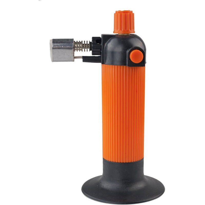 6" Tall Butane Micro-Torch With 2.75" Balanced Base In Bright Orange And Black - CR-06915 - ToolUSA