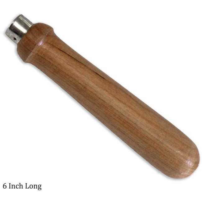 6" Wooden Handle - Smooth Finish - For File Or Chisel (Pack of: 2) - F-70600-Z02 - ToolUSA