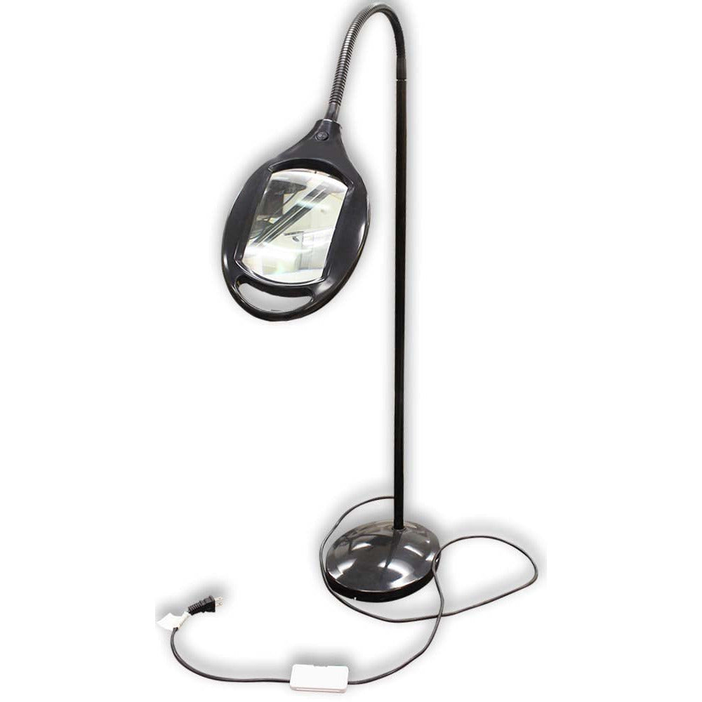 60 LED 3 Diopeter Floor Lamp with Heavy Weight Base - ToolUSA