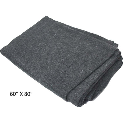 60 x 80 Inch Emergency Blanket - 50 Percent Wool & Synthetic Fabrics - CAM-50101 - ToolUSA