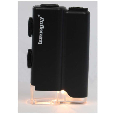 60x - 100x Mini Hand-Held Microscope - LED Light - MP-14591 - ToolUSA