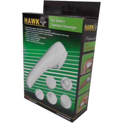 6.25" BATTERY OPERATED MASSAGER WITH 5 ATTACHMENTS - G-98054 - ToolUSA