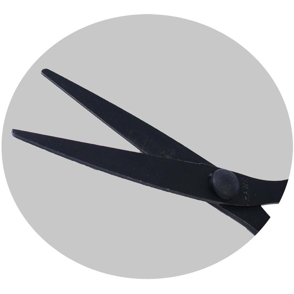 6.5 Inches Long Black Non-stick Scissors (Pack of: 2) - SC-18611-Z02 - ToolUSA