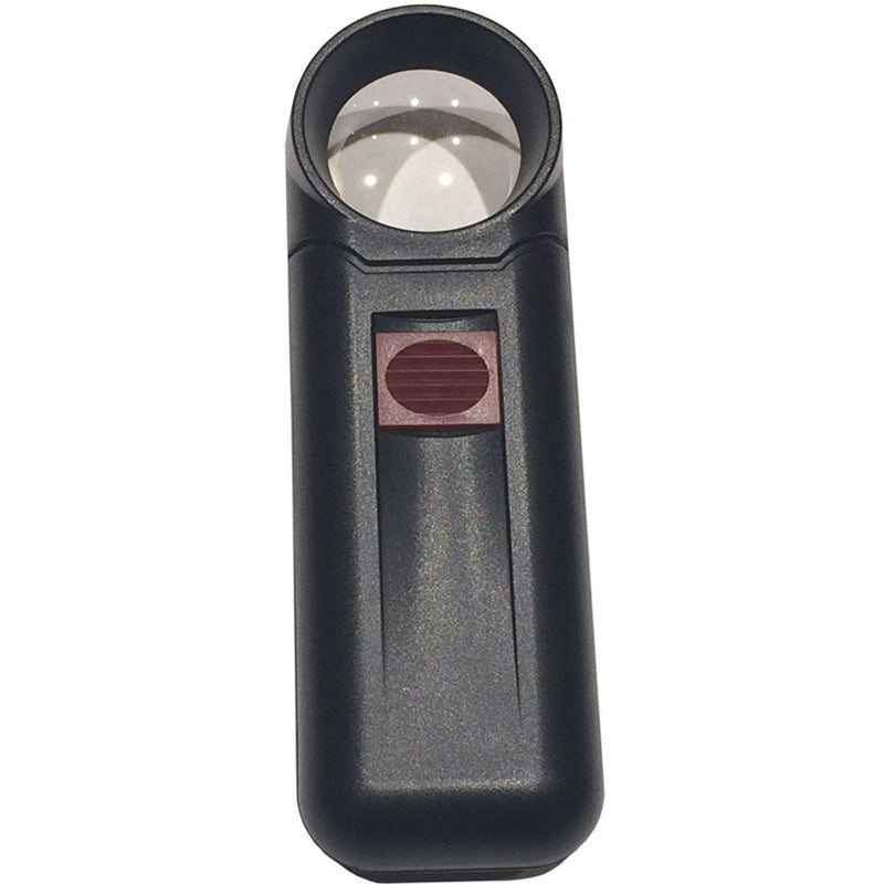 6x Illuminated Handheld Magnifier - 1-1/4 Inch Diameter Lens - MG-17557 - ToolUSA