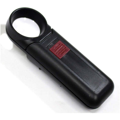 6x Illuminated Handheld Magnifier - 1-1/4 Inch Diameter Lens - MG-17557 - ToolUSA