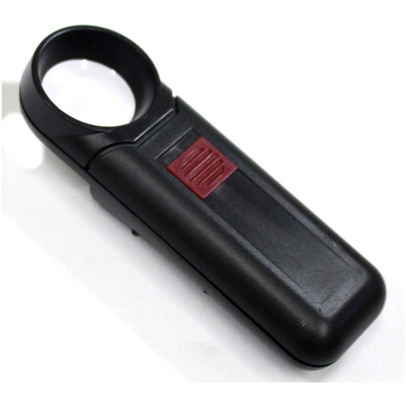 6x Illuminated Handheld Magnifier - 1-1/4 Inch Diameter Lens - MG-17557 - ToolUSA