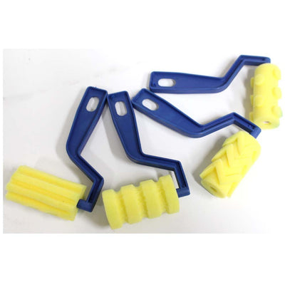 6"x3" SPONGE BRUSH 4-PIECE ASSORTMENT SET - CR-96440 - ToolUSA