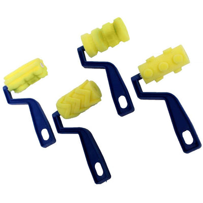 6"x3" SPONGE BRUSH 4-PIECE ASSORTMENT SET - CR-96440 - ToolUSA