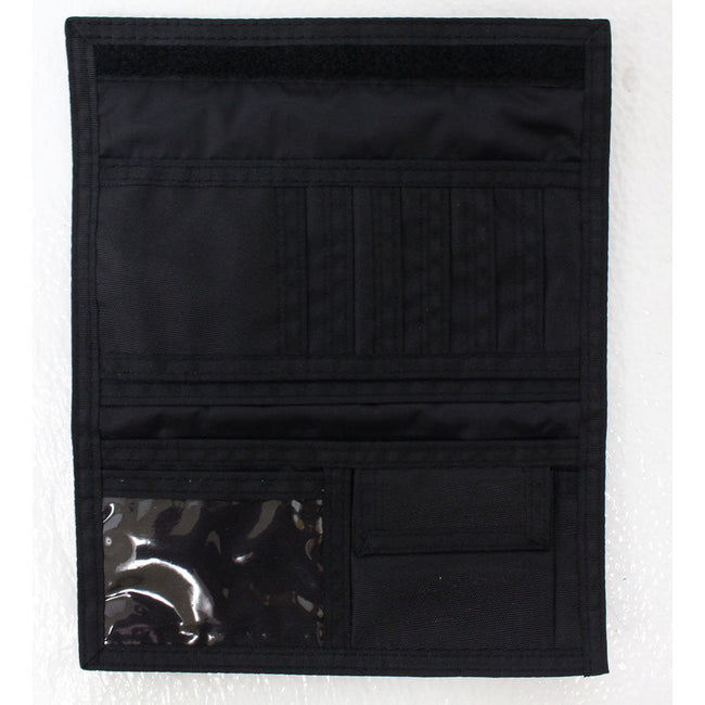 7-3/4 X 4 Inch Checkbook And Card Holder Wallet In Soft-Sided Black Nylon - GB-CB520BK - ToolUSA