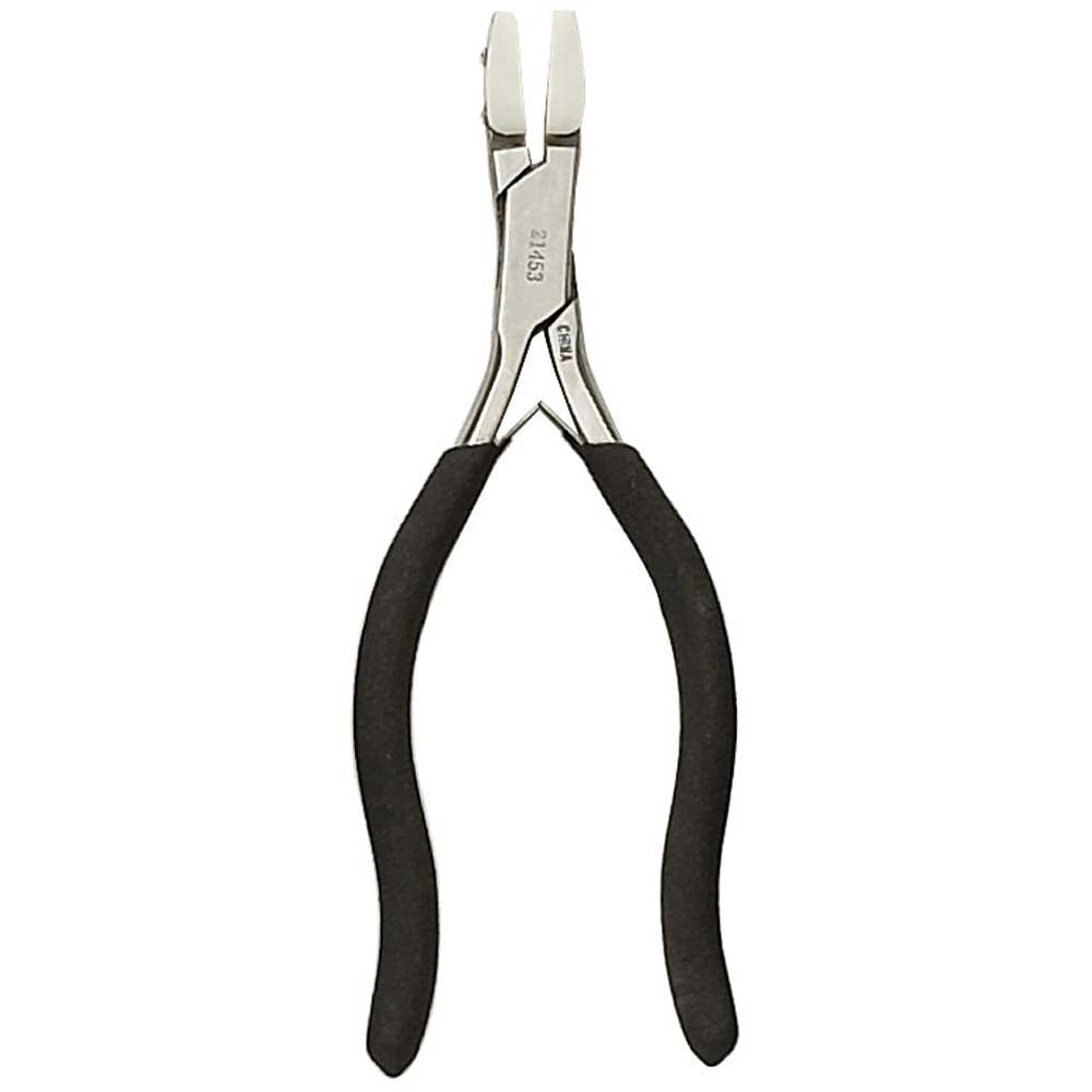 7 Inch Drop Forged Nylon Flat Jaw Pliers - S89-98983 - ToolUSA