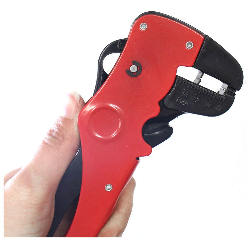 7 Inch Heavy Duty Wire Stripper With High Carbon, Heat Treated Blades - TP-14200 - ToolUSA