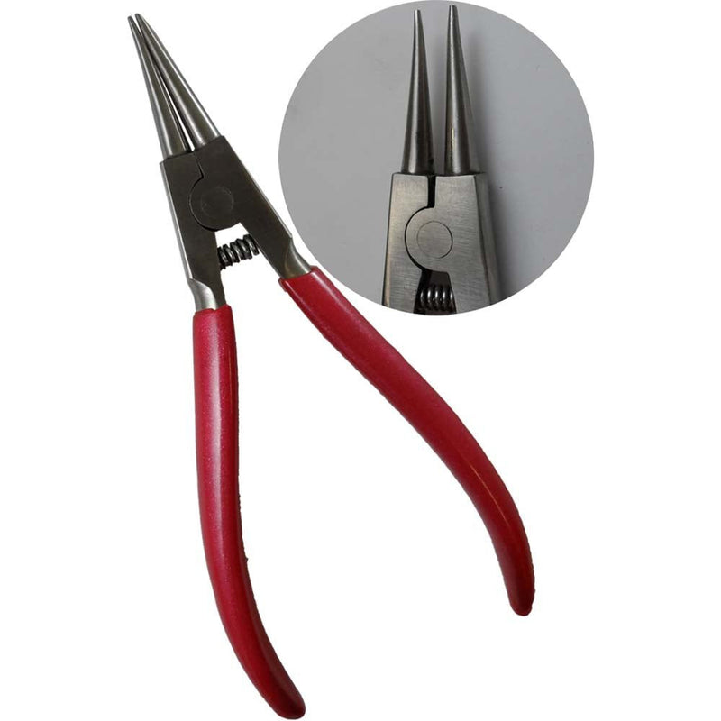 7 Inch Mechanic's Round Nose Pliers - S89-08914 - ToolUSA