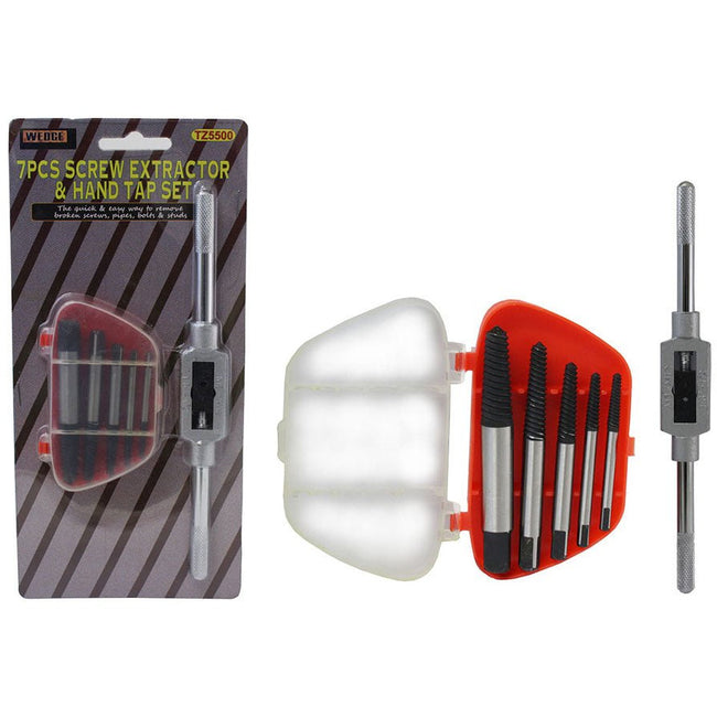 7 Piece Screw Extractor Set - TZ01-05500 - ToolUSA