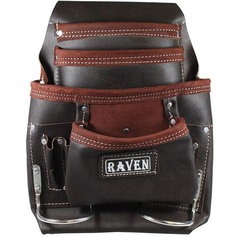 7 Pocket Black Premium Tool Pouch - AA-97111 - ToolUSA