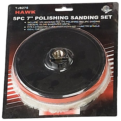 7" Polishing & Sanding Set - TJ-98275 - ToolUSA