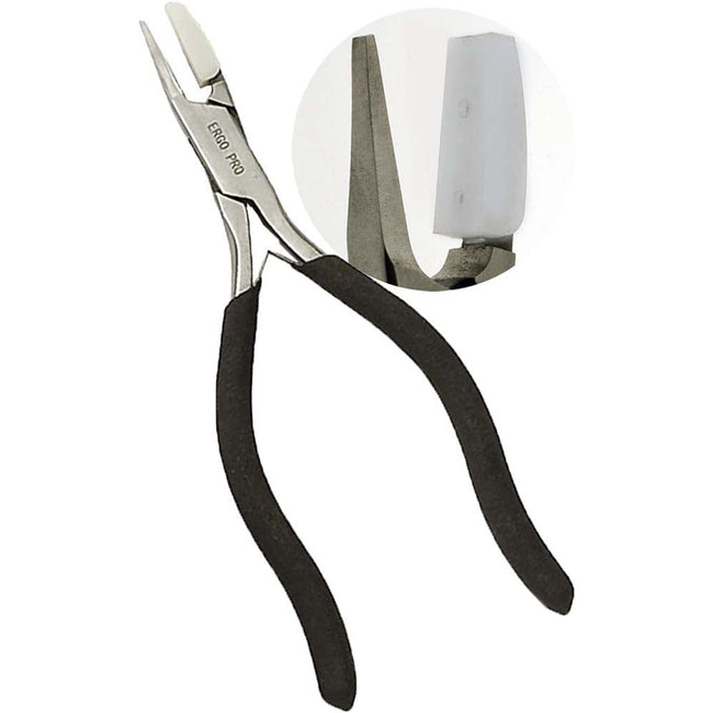 7.5 Inch Duckbill and Nylon Flat Jaw Combination Pliers - S89-08985 - ToolUSA