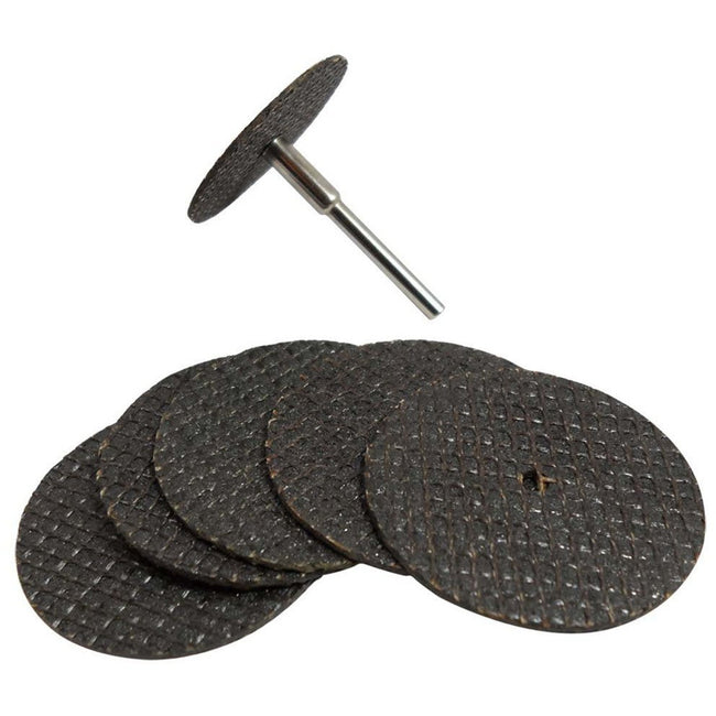 7pc Reinforced Cut Off Wheels Set - 1/8" Shank (Pack of: 2) - TJ04-04822-Z02 - ToolUSA