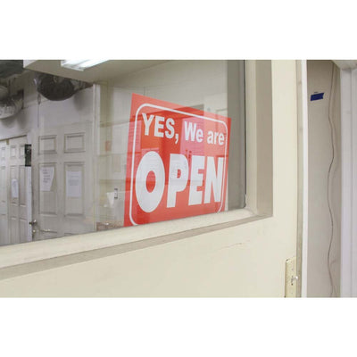 8-1/2 X 11 Inch Open And Closed Sign For Shop Or Restaurant Window (Pack of: 2) - SG-OPEN-YX-Z02 - ToolUSA