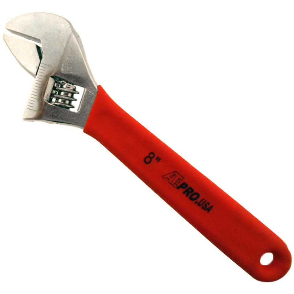 8" Adjustable Wrench - TP3008P-YT - ToolUSA