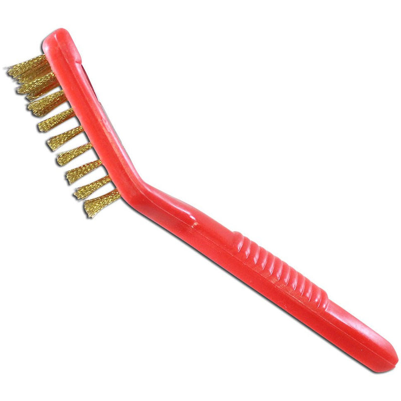 8" Brass-Wire BBQ Brush, Scraper (Pack of: 2) - TZ63-06325-Z02 - ToolUSA