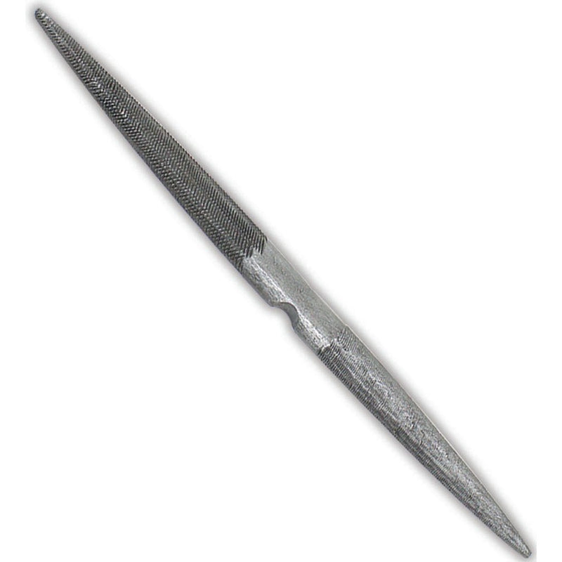 8" Double Ended Wax File - Coarse & Fine Grit, Pointed Ends - F-97908 - ToolUSA