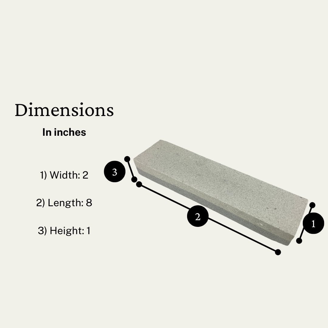 8" Double Sided Sharpening Stone - TZ-80758 - ToolUSA