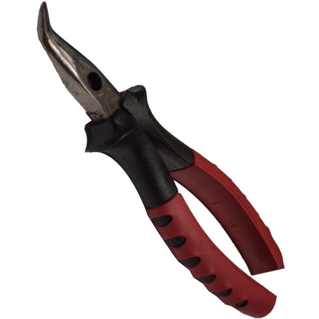 8" Drop Forged Steel Bent Nose Pliers (Pack of: 2) - TP-01004-Z02 - ToolUSA