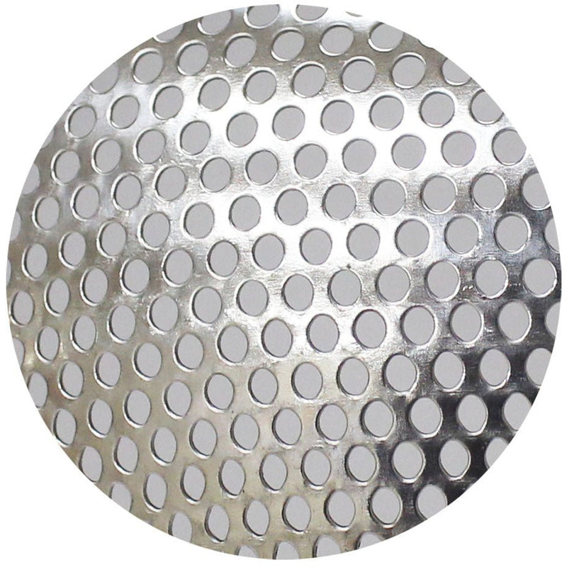8 Inch Perforated Metal Colander and Strainer - U-73318 - ToolUSA