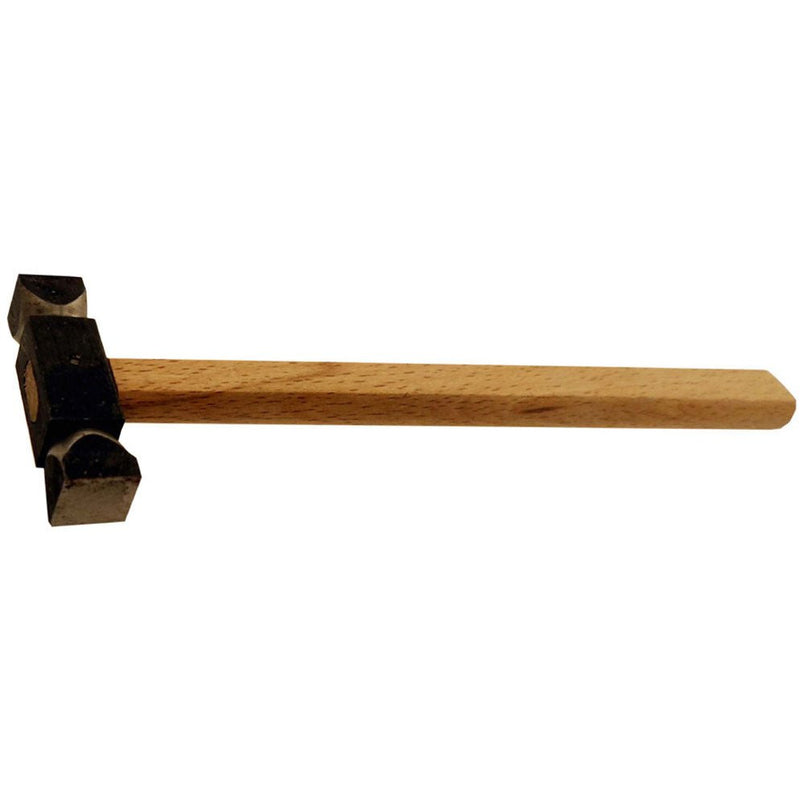 8 Inch Square Head Carbon Steel Hammer with Wooden Handle - PH-18414 - ToolUSA
