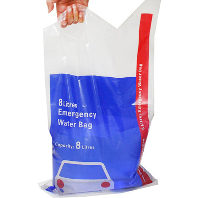 8 Litre Compact Emergency Water Bag (Pack of: 3) - TC-00508-Z03 - ToolUSA