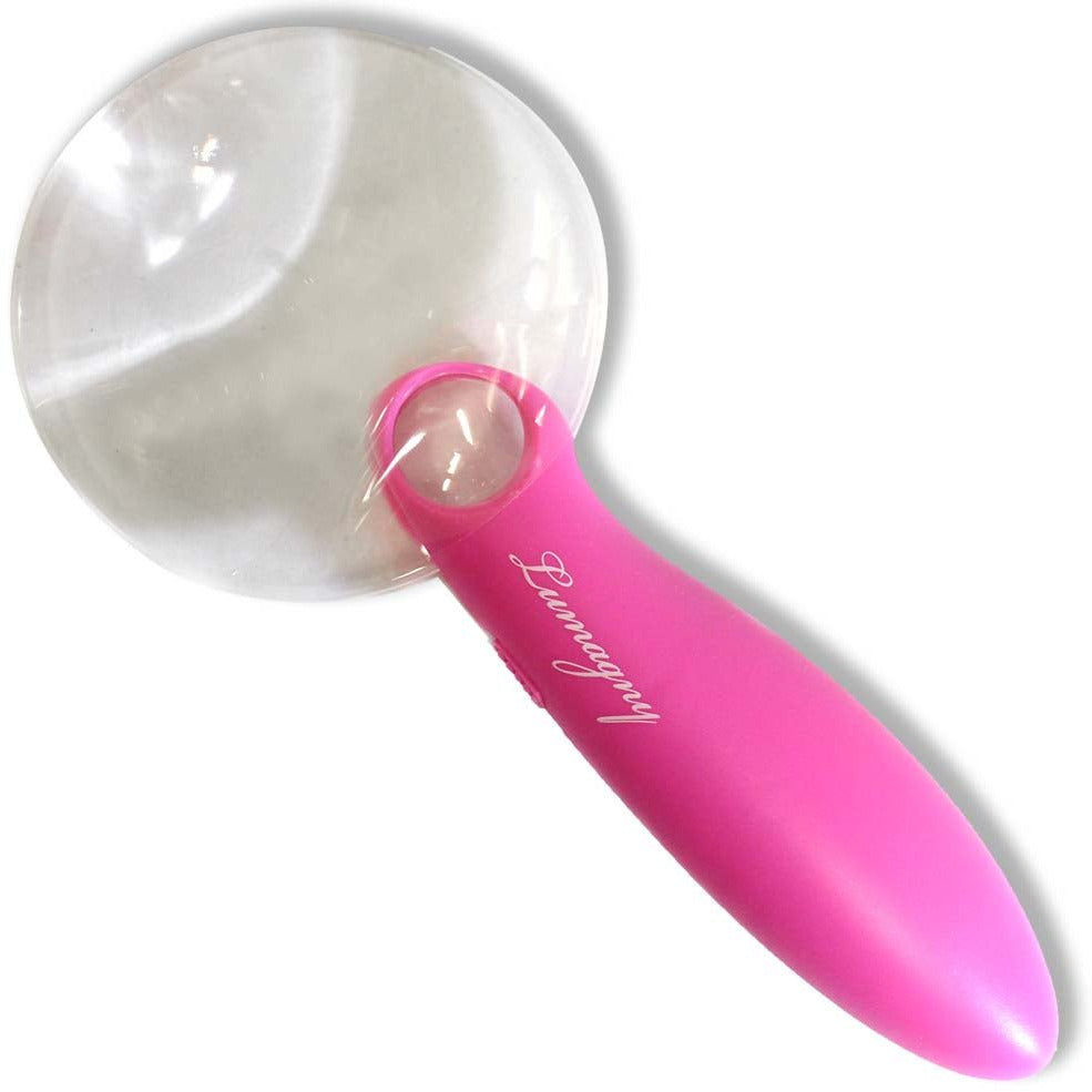 8 Pc. 3x/5x Pastel Color Handled Magnifiers - 3.5" Diameter - MG-14506 - ToolUSA