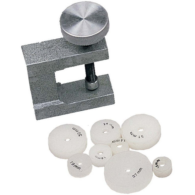 8 Piece 14mm - 37mm Nylon Die Set, Metal Press - TJ02-09605 - ToolUSA